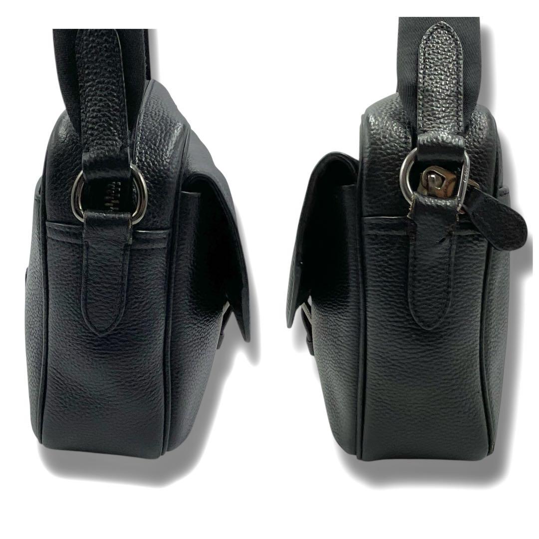 極美品✨COACH コーチ ハドソン クロスボディ ショルダーバッグ ブラック