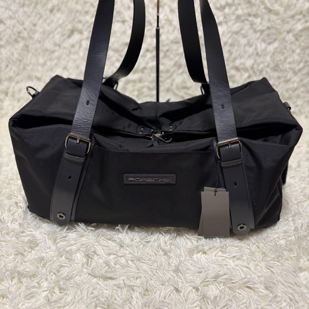 【極美品】PORSCHE ポルシェ ボストンバッグ 旅行 ビジネス スポーツ