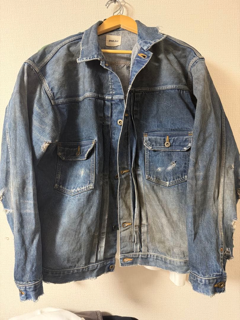 ジャケット・アウター greatLAnd ORIGINAL LOGAN 10YEARS DENIM