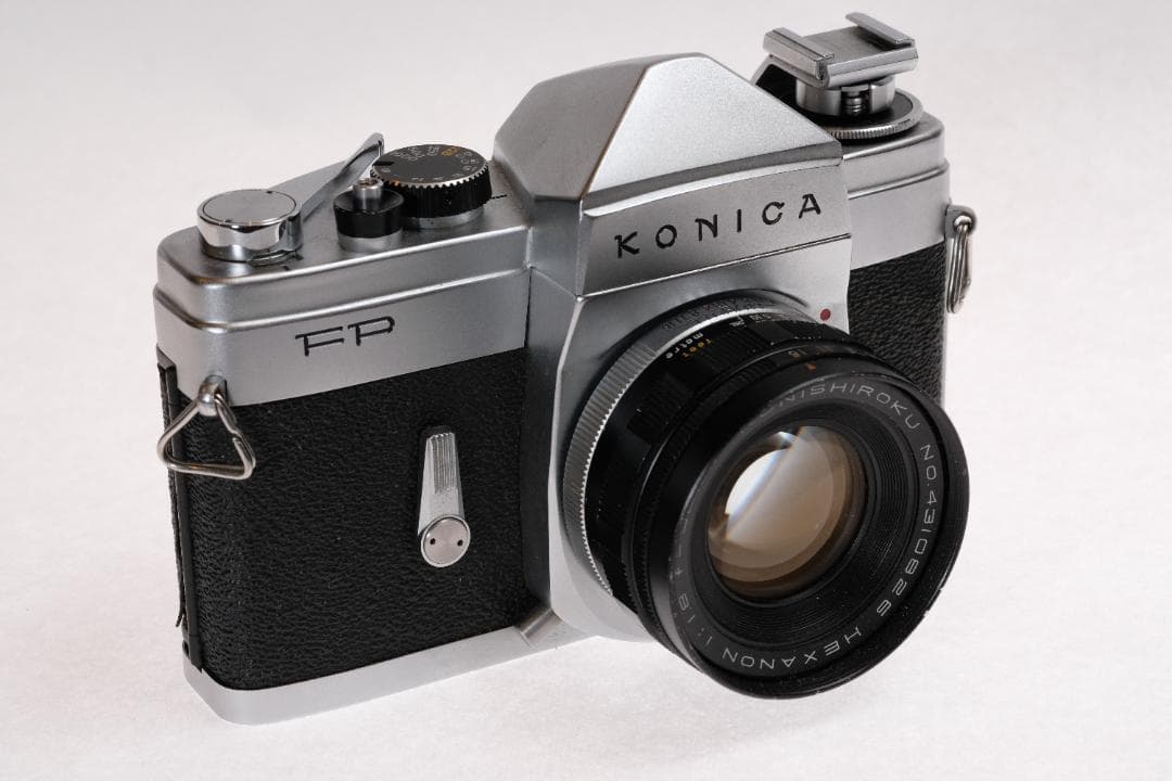 【希少Fマウント】Konica FP＋Hexanon 52mm F1.8実動品