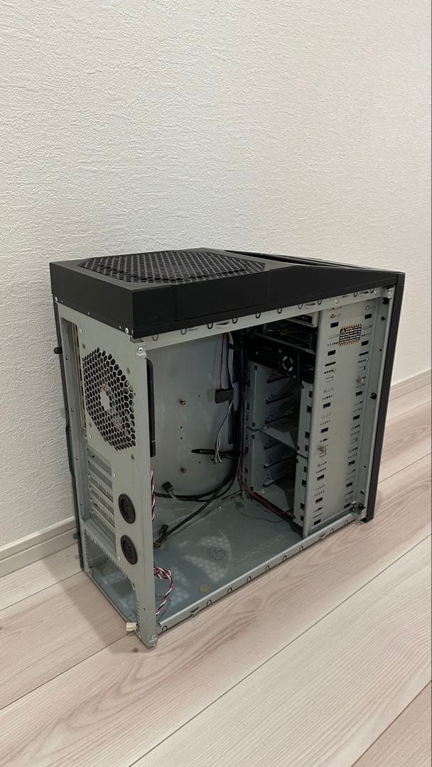 LITEON PCケース スチール アクリル　5fan