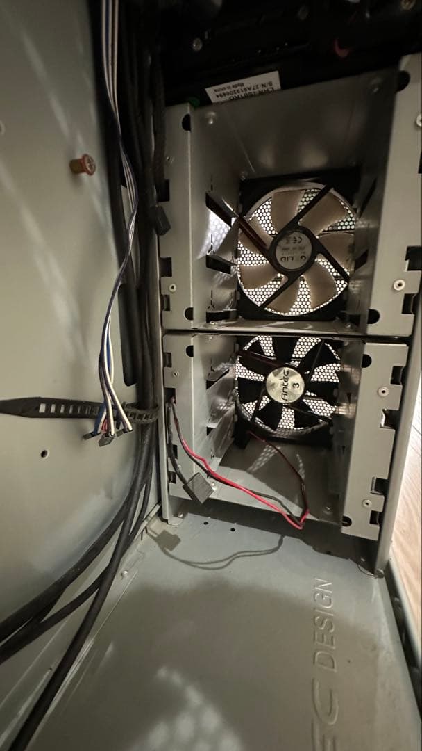 LITEON PCケース スチール アクリル　5fan