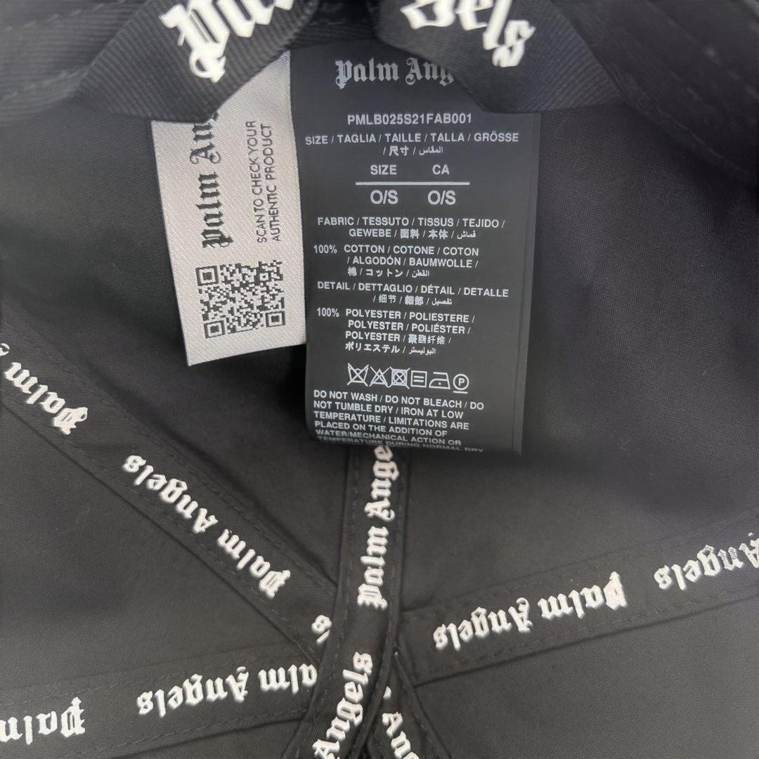 Palm Angels ロゴ刺繍　キャップ