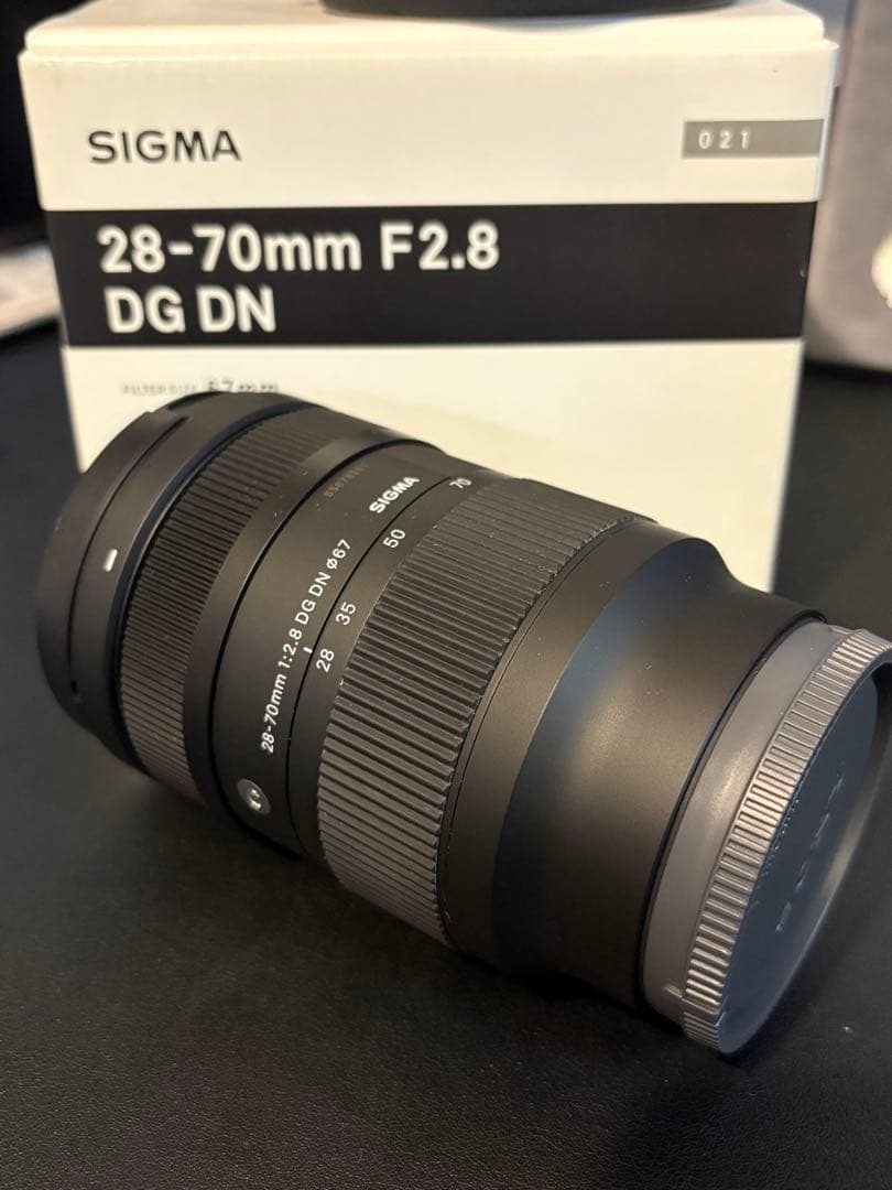 ［美品］SIGMA 28-70mm F2.8 DG DN ズームレンズ　ソニー用