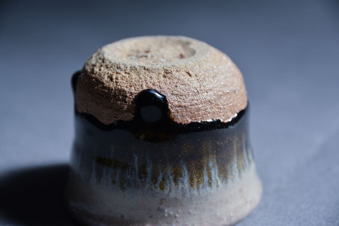 いろはや様◯西岡小十　朝鮮唐津ぐい呑　共箱