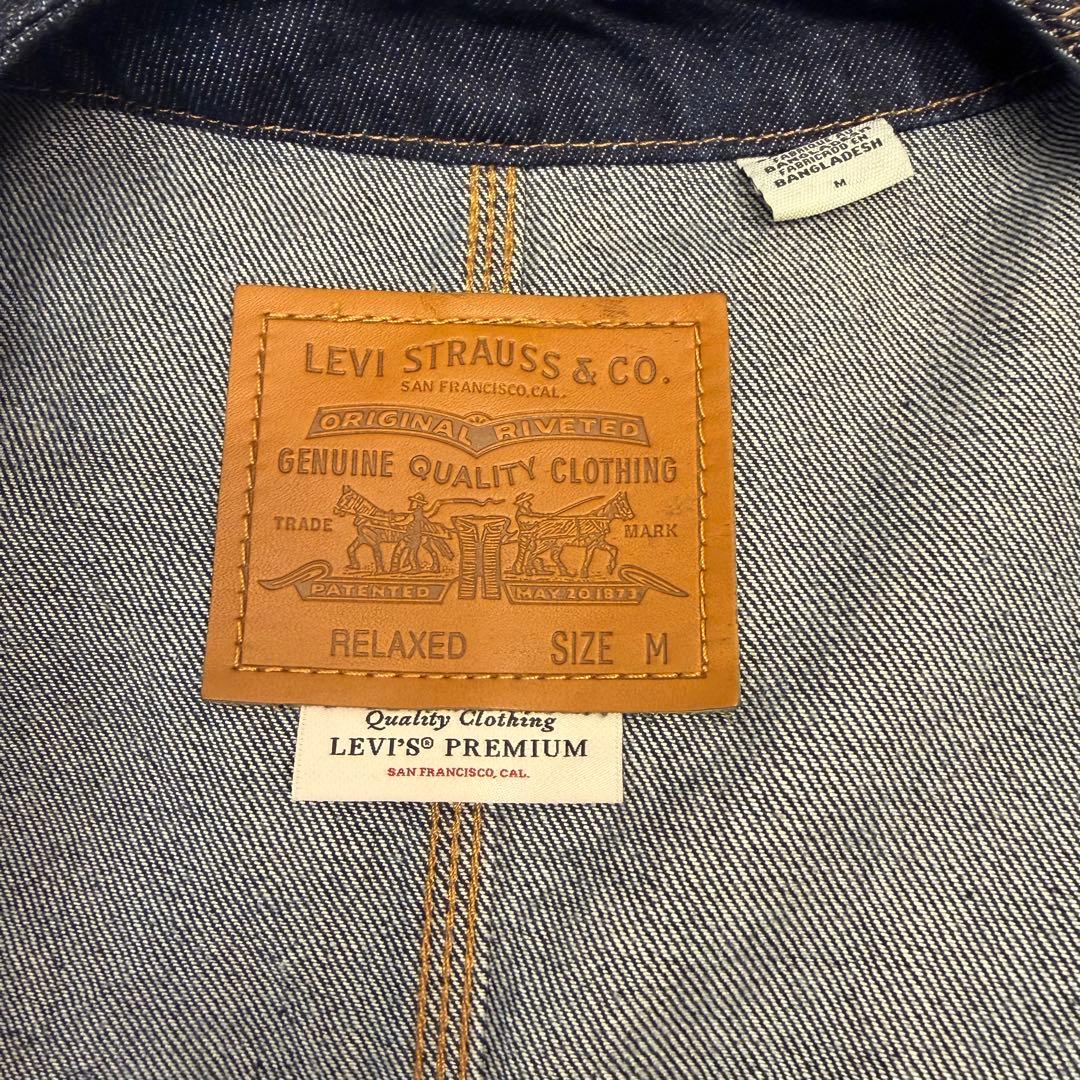 【美品】Levi’s Premium A7139 デニムカーディガン M 即発送