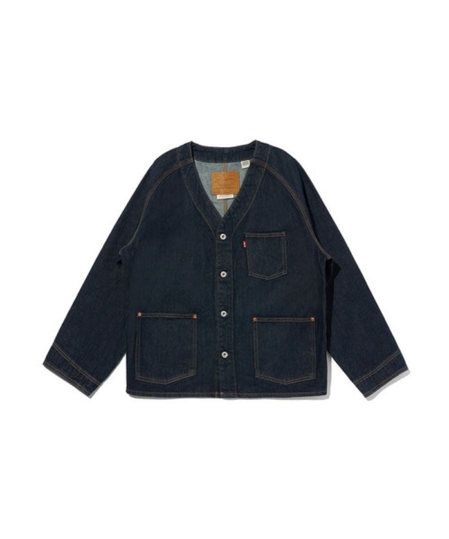【美品】Levi’s Premium A7139 デニムカーディガン M 即発送