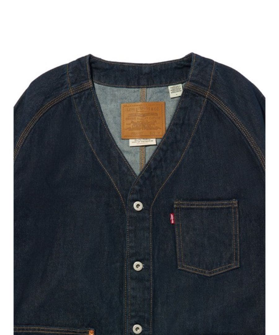 【美品】Levi’s Premium A7139 デニムカーディガン M 即発送