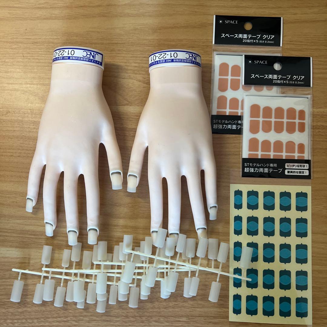 JNEC認定モデルハンド stモデルハンド ネイル