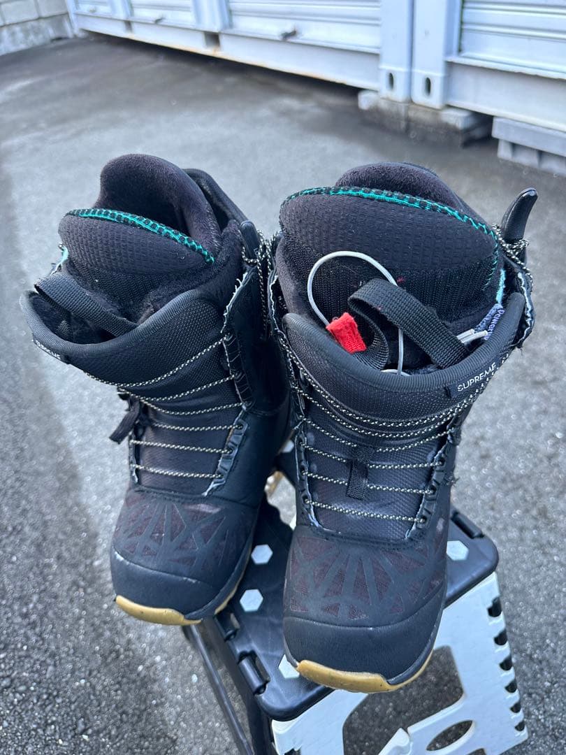 ウィメンズ Burton サプリーム ワイド ブーツ24センチ