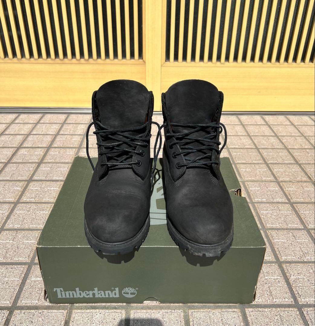 Timberland ブラック ハイカットブーツ