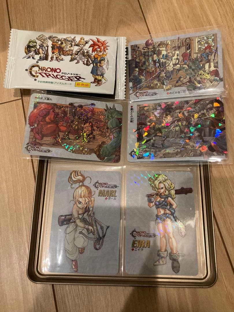 だ*い様 感謝企画【袋出し新品5枚•希少】クロノトリガー　カード　Chrono
