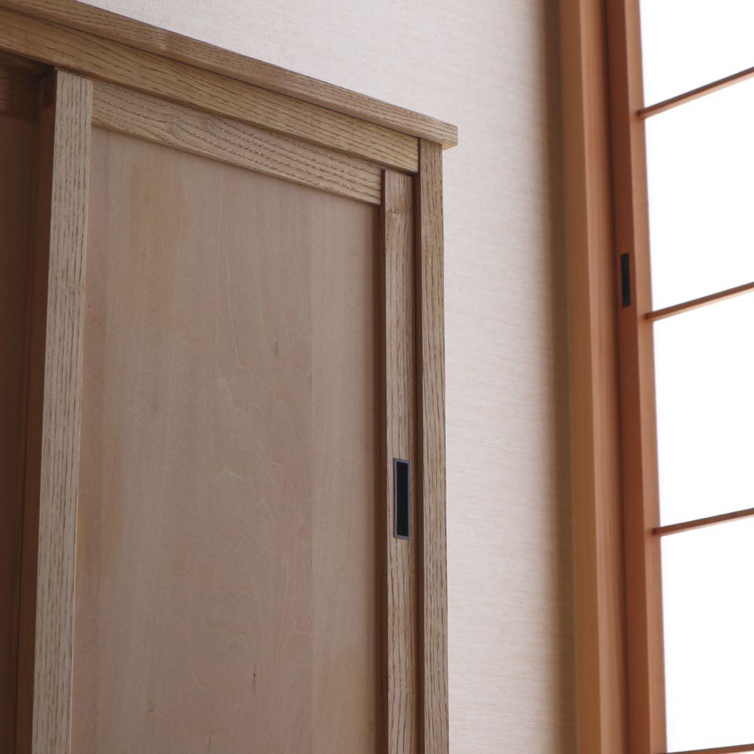pey　栗の引き戸キャビネット