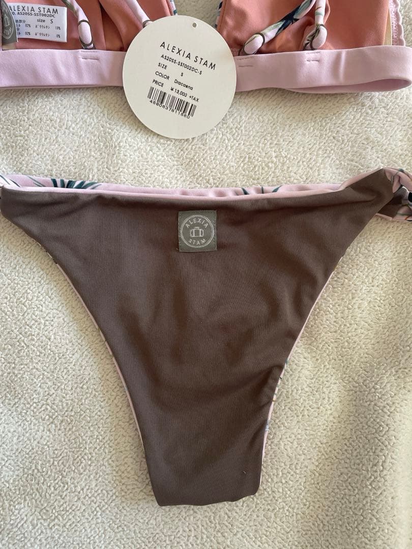 ALEXIA STAM＊Bianka＊ビアンカ＊上下セット＊ドラセナ柄＊Sサイズ