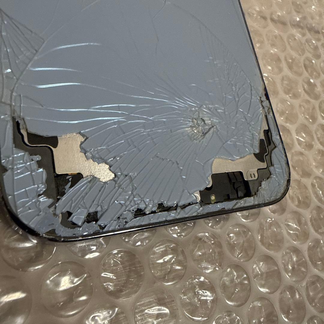 【背面割れ】【カメラ破損】iPhone 13promax 128GB
