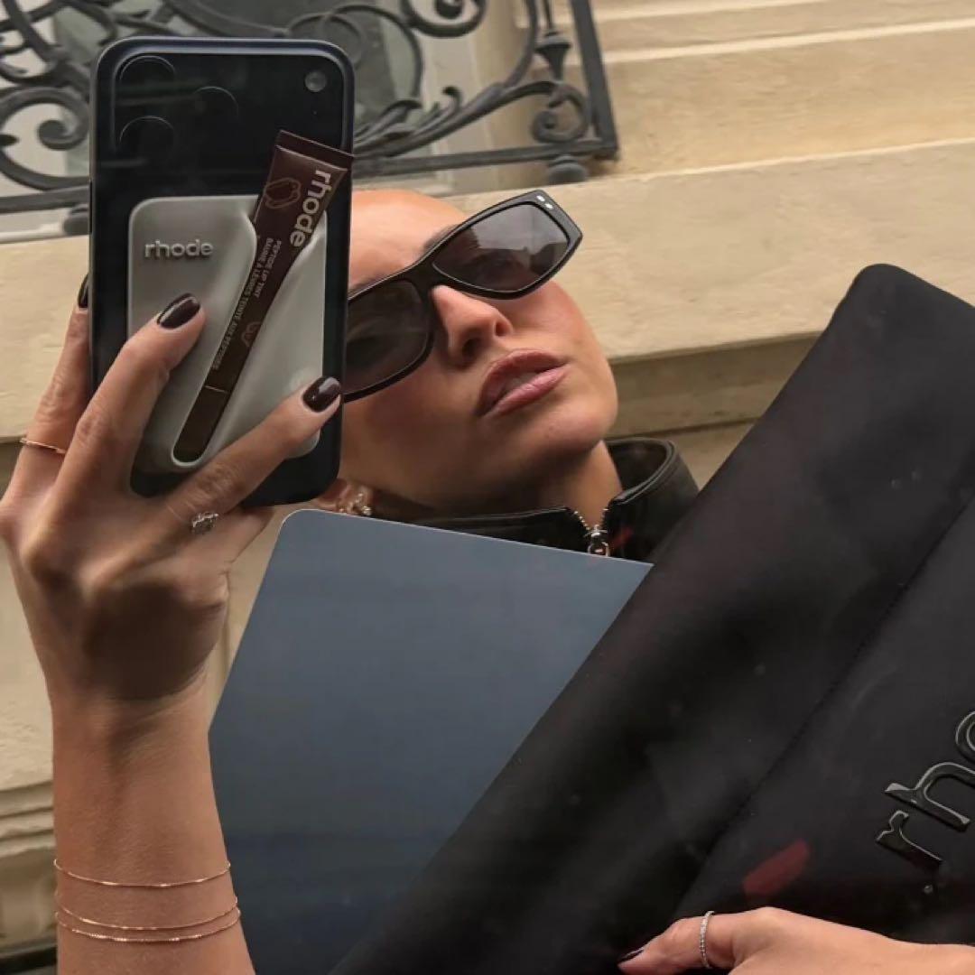 ラスト3点 公式購入 rhode snap-on lip case 黒