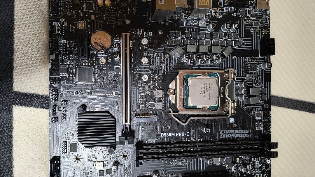 MSI B560M PRO-E マザボ　Core i3-10105F　セット