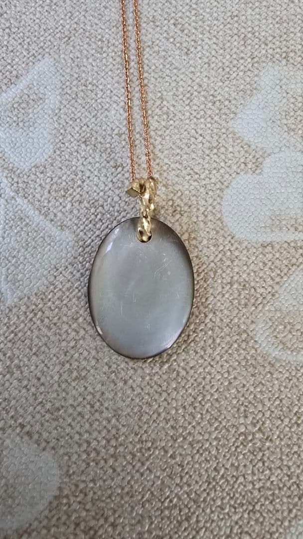 アガット　ネックレス　シェル