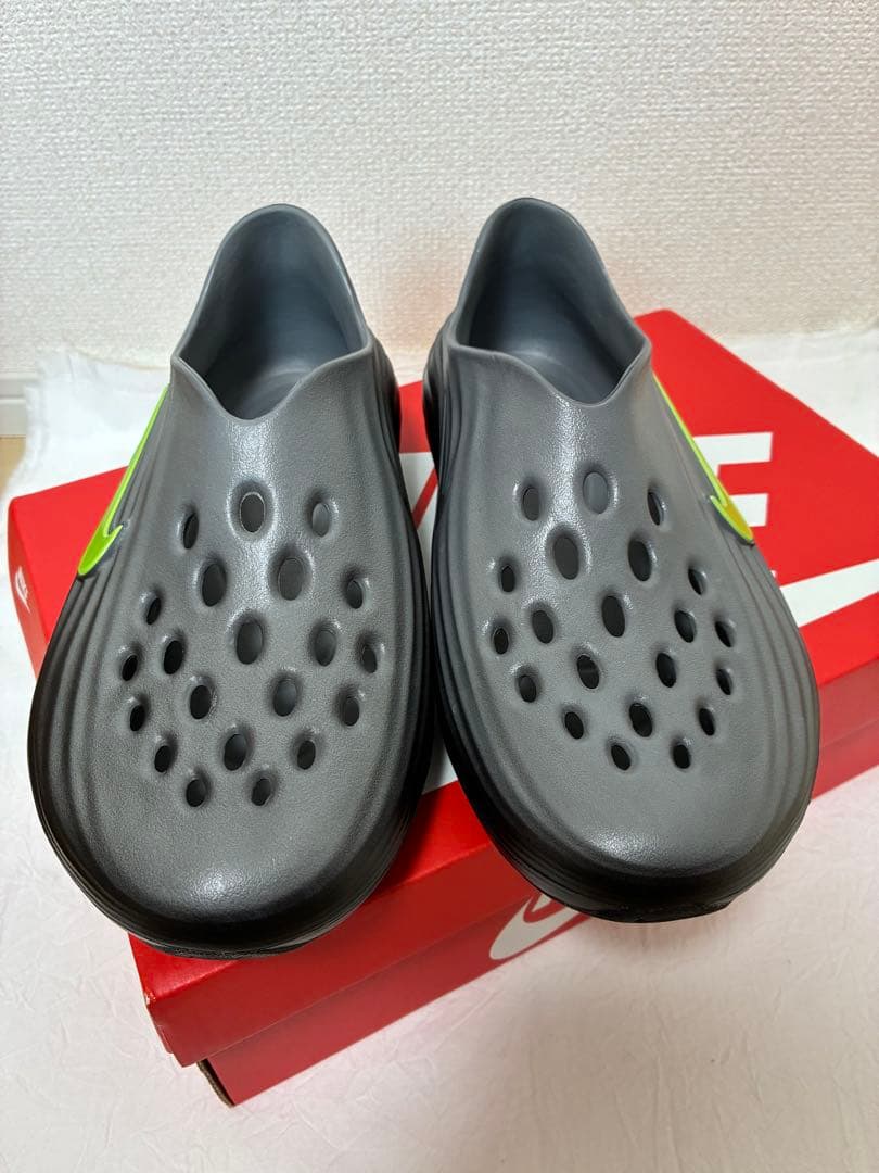 Nike REACTX REJUVEN8 グレーブラック/ライム