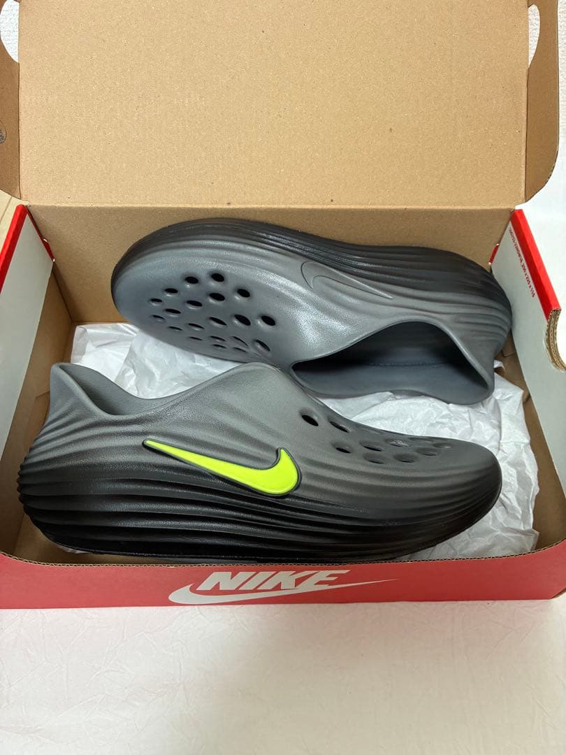 Nike REACTX REJUVEN8 グレーブラック/ライム