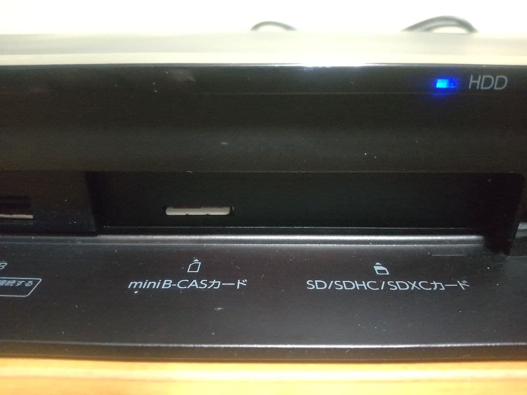 東芝　REGZA　DBR―T550 1TB→2TB プチメンテ済み