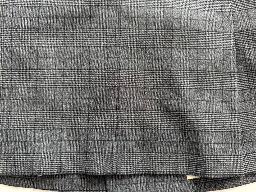 IENA テーラージャケット　グレー　チェック柄 38