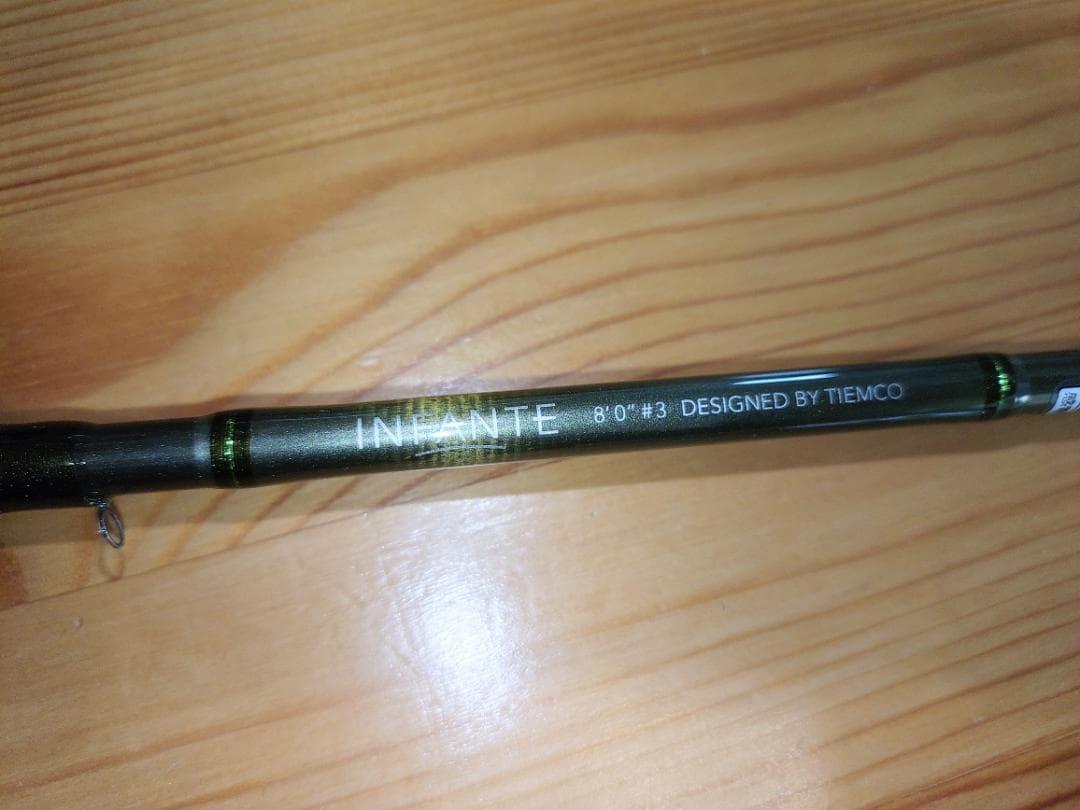 INFANTE フライロッド 8'0\" #3 ロッドケース付き