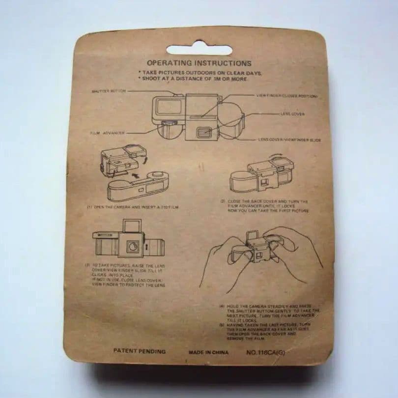 トイカメラ　レトロ　使い捨てカメラ　ミニショットカメラ　カメラ