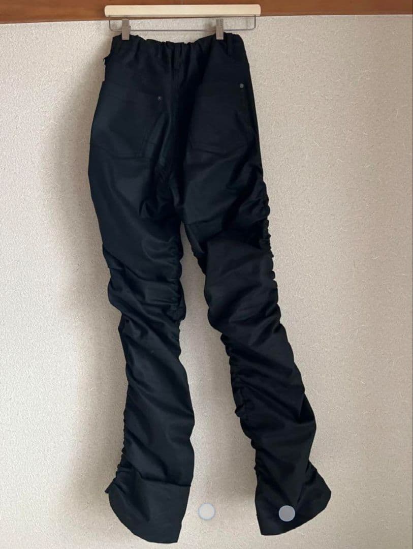 【美品】ttaggg ギャザースナップパンツ