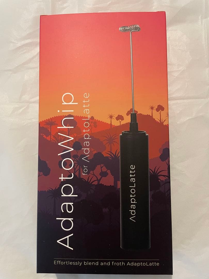 ②アダプトラテ(コーヒー)300g×2袋　ホイッパー付★（箱なし）