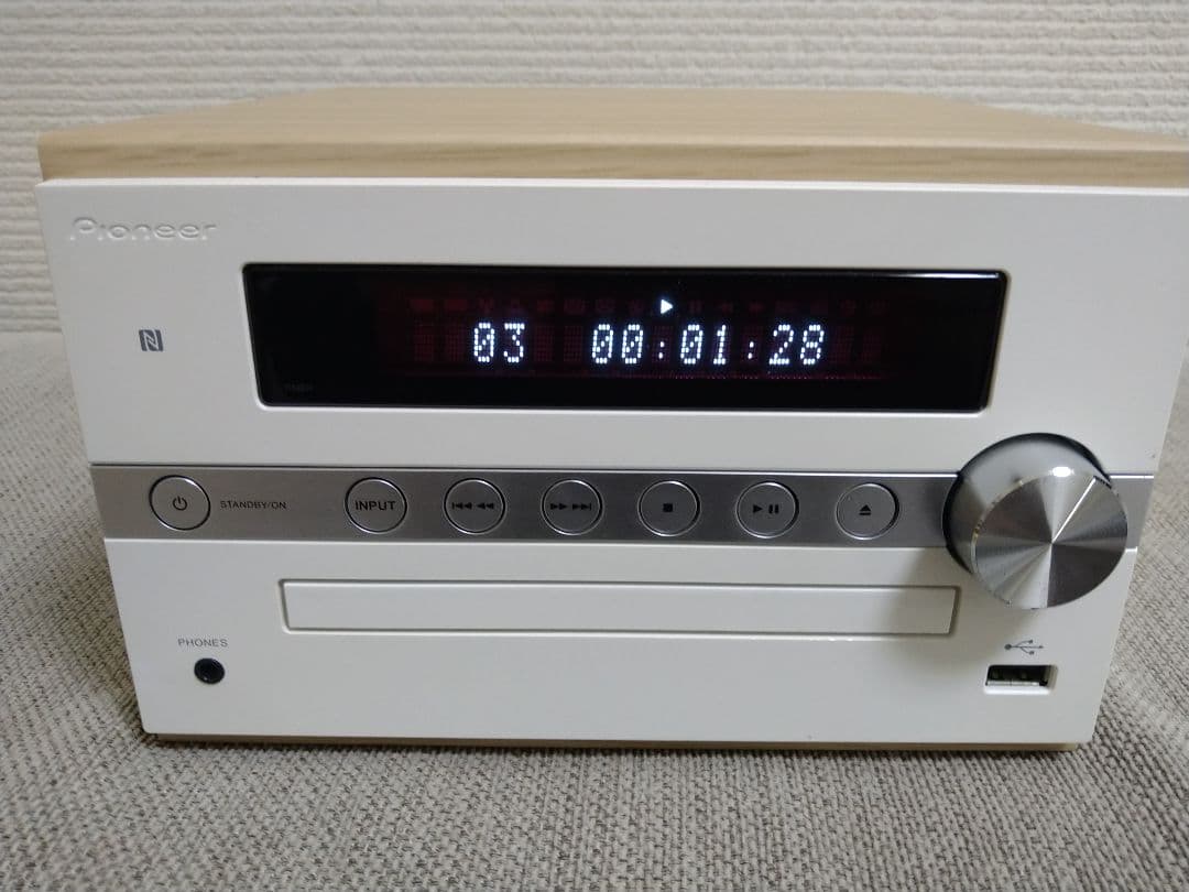 パイオニア　CD・Bluetooth対応コンポ　Pioneer　X-CM56