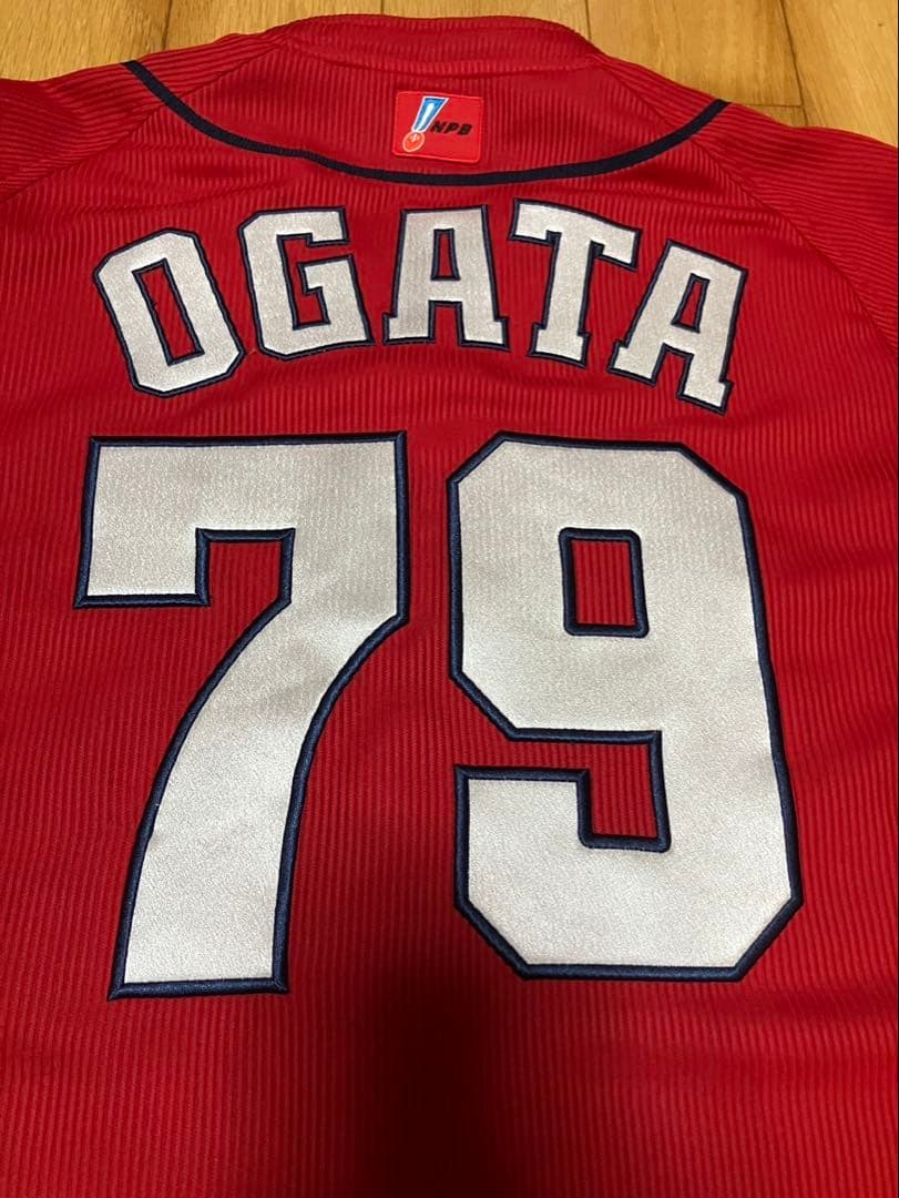 広島東洋カープ プロモデル　ユニフォーム 緒方孝市　79 Lサイズ