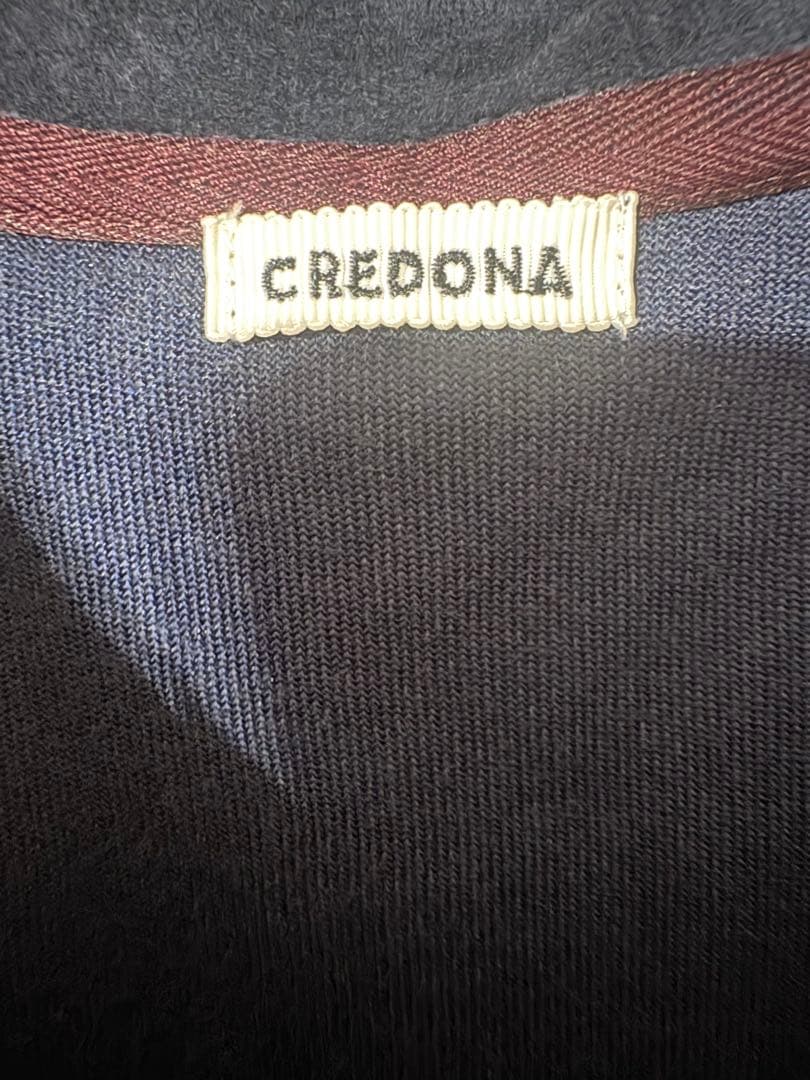 クレドナ　ポロシャツ ポロ COTTON VELOUR OVER POLO