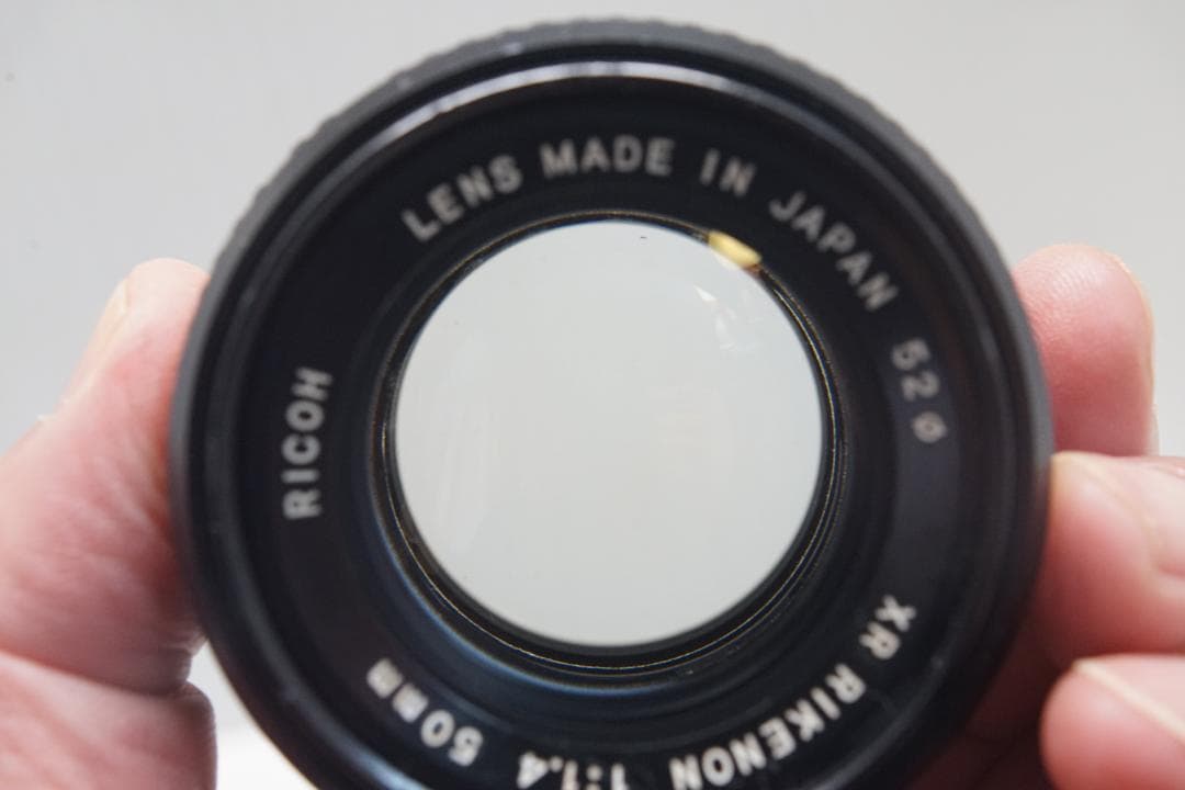 リコー　XR RIKENON 1.4 50mm　前後キャップ付き　882