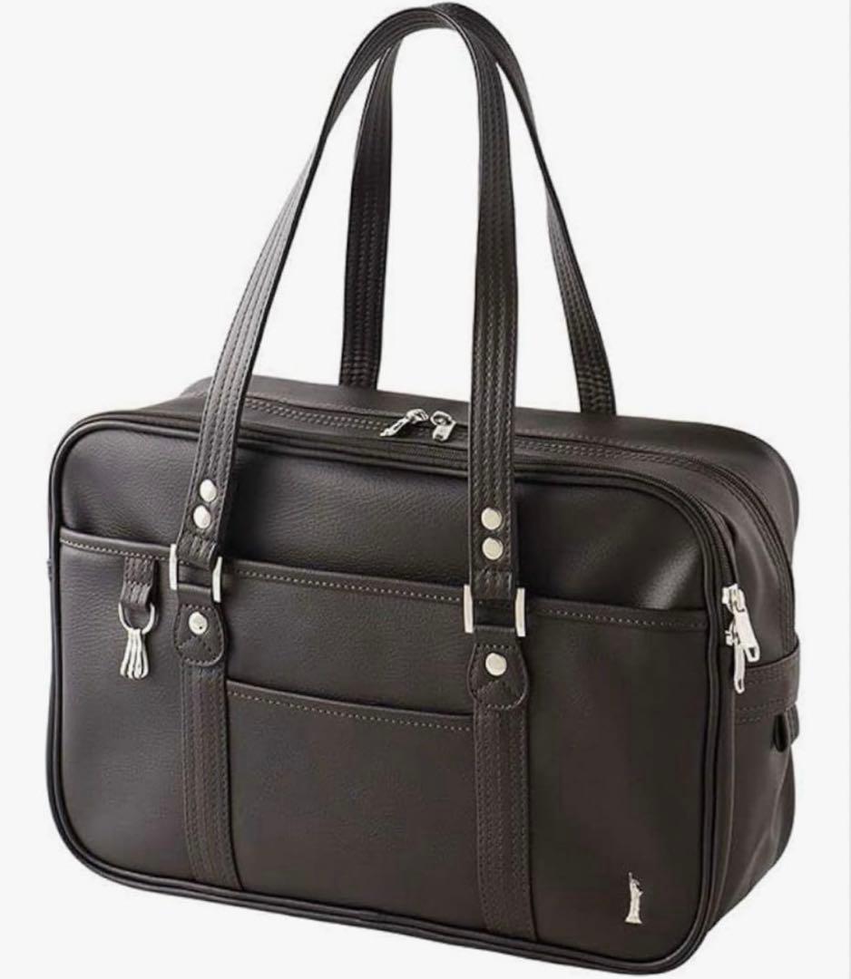 イーストボーイ　EASTBOY スクバ Venus チョコレート×シルバー 美品