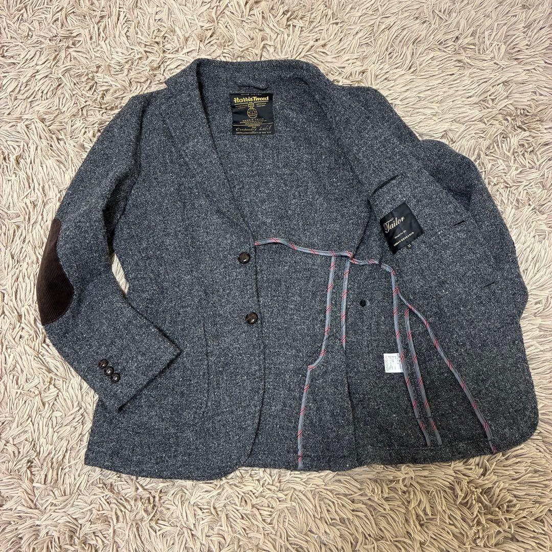 入手困難✨ハリスツイード　100周年限定品　ジャケットヘリンボーンエルボーパッチ
