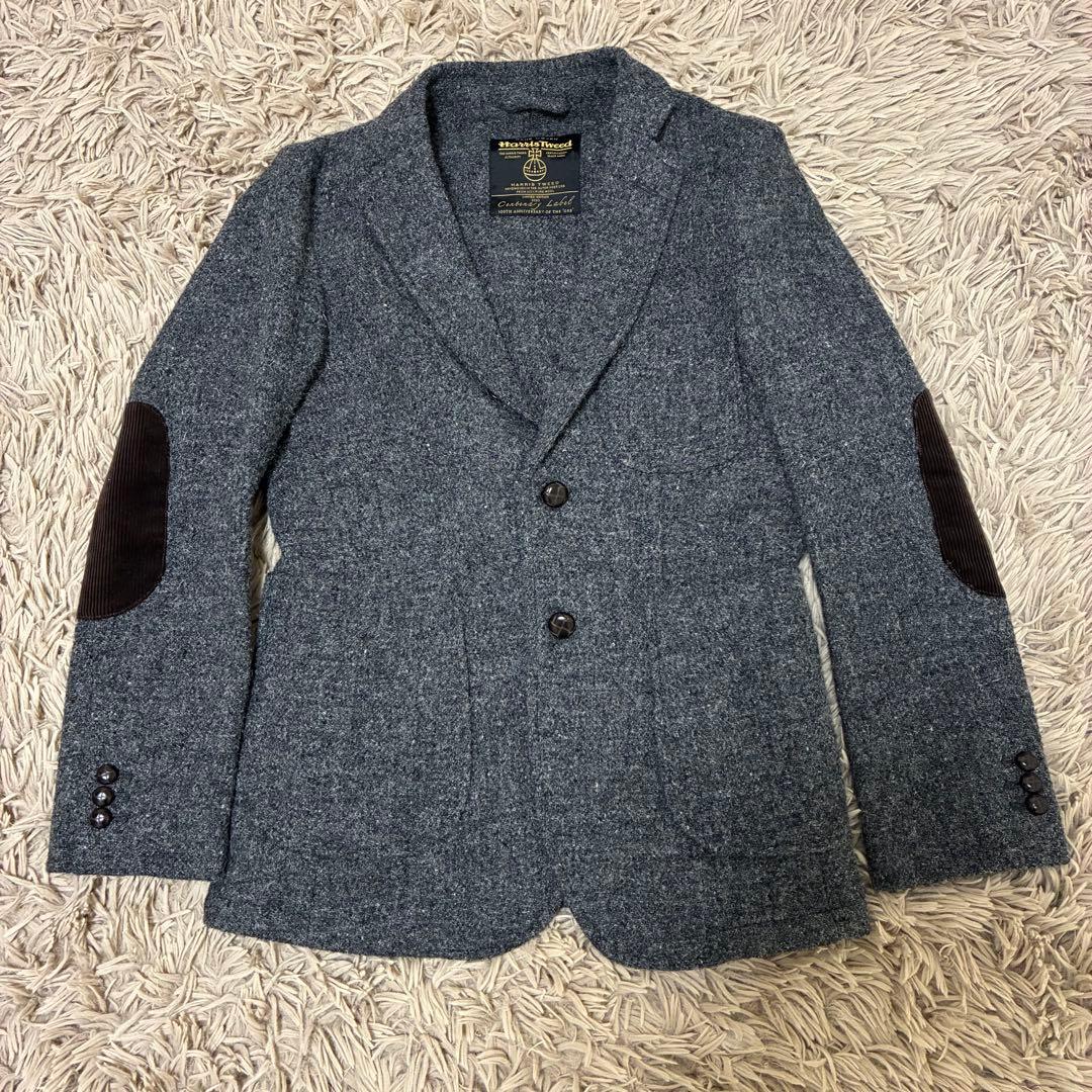 入手困難✨ハリスツイード　100周年限定品　ジャケットヘリンボーンエルボーパッチ