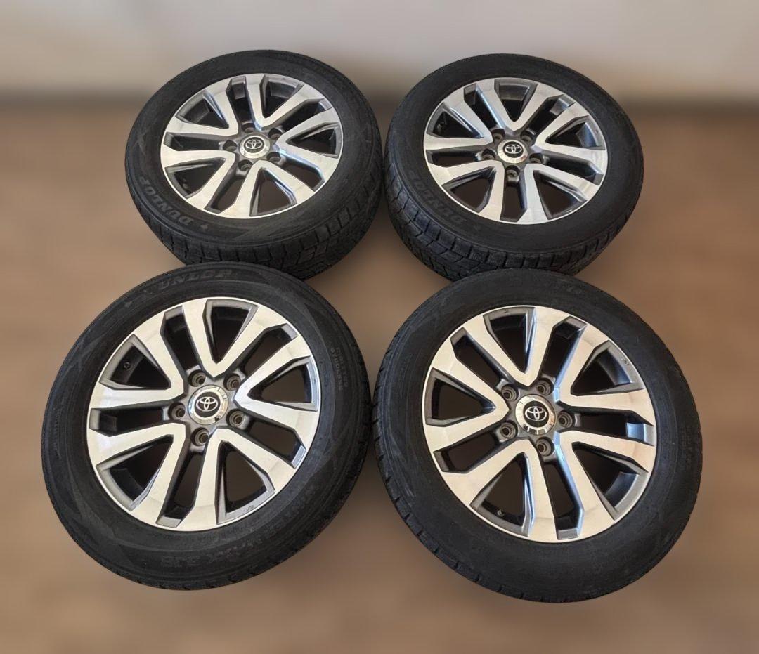 トヨタ 20インチ ホイールセット ダンロップタイヤ 4本セット