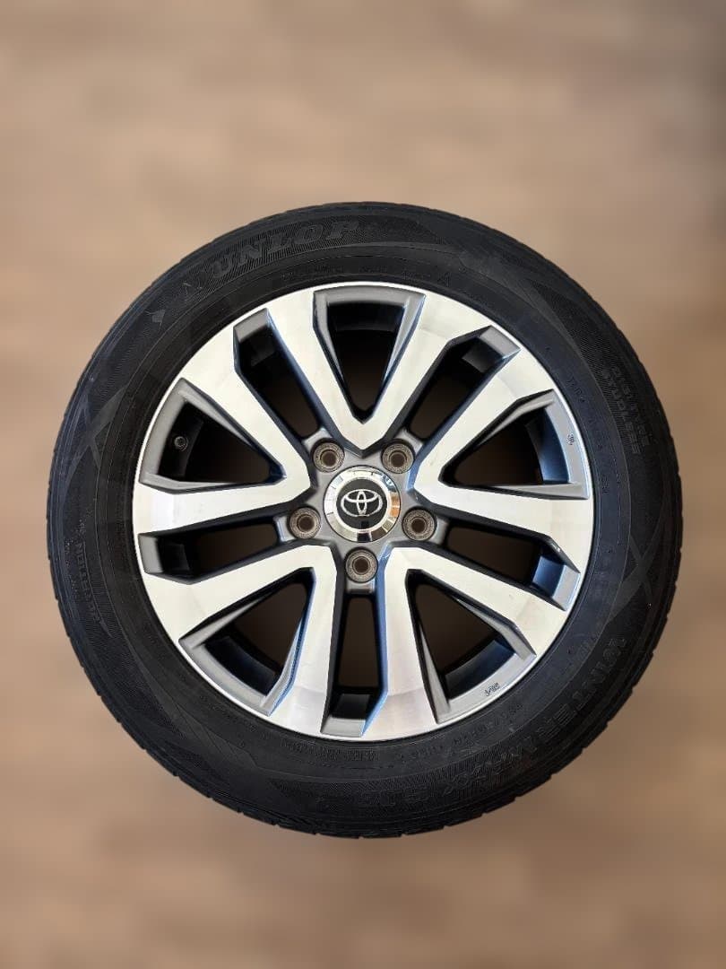 トヨタ 20インチ ホイールセット ダンロップタイヤ 4本セット