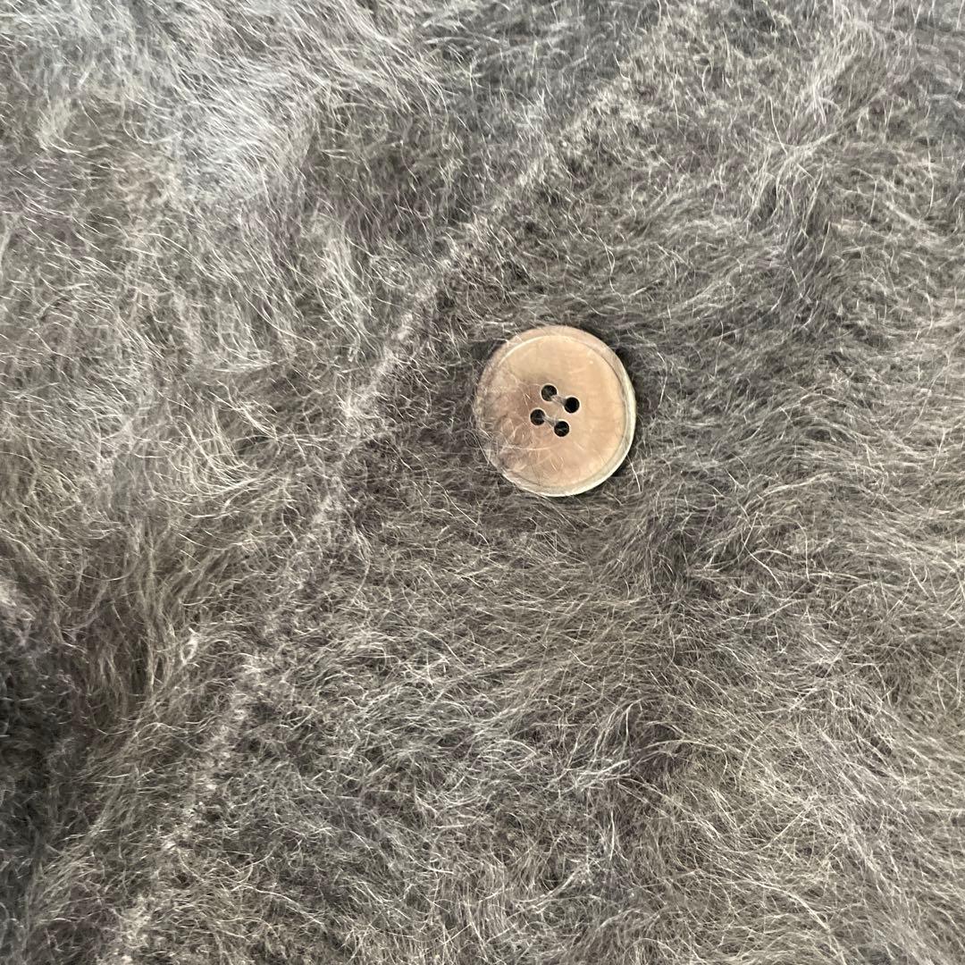 BLAMINK ダークグレー カーディガン 38