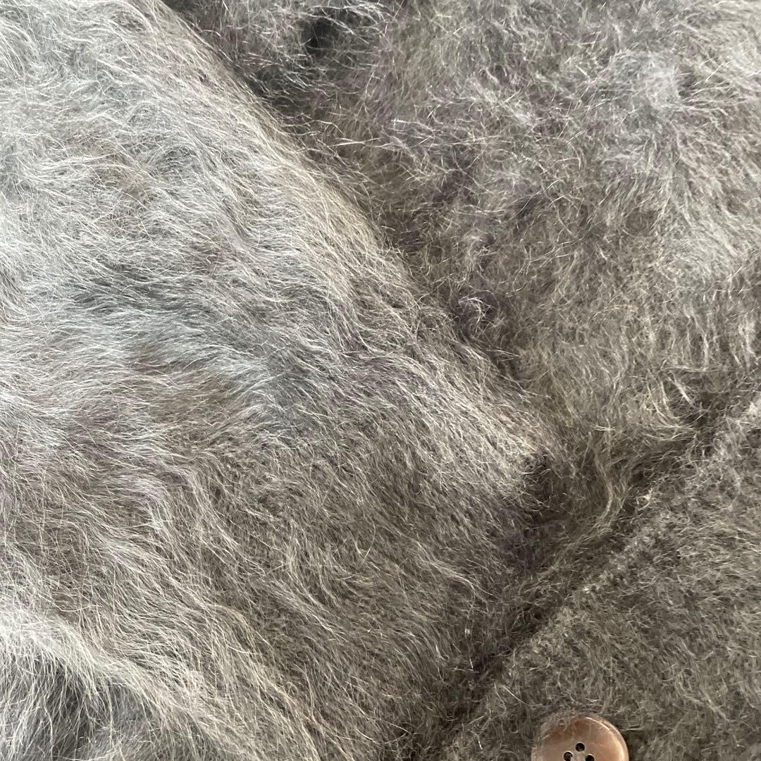 BLAMINK ダークグレー カーディガン 38