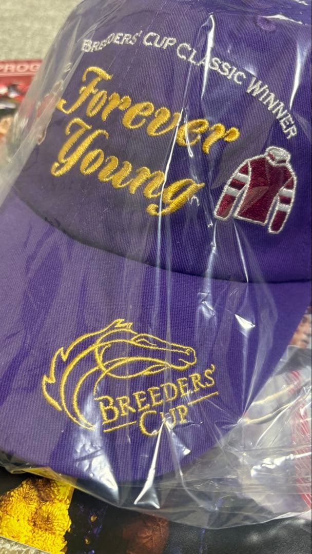 フォーエバーヤング キャップ Welcomeチャンス特別版 非売品 JRA