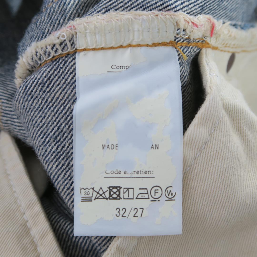 パンツ A.PRESSE Washed Denim Pants E 32/27