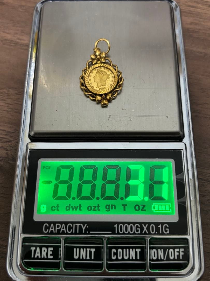 K22 プライズジュエリー モダンフラワー トップ　総重量約3.1g