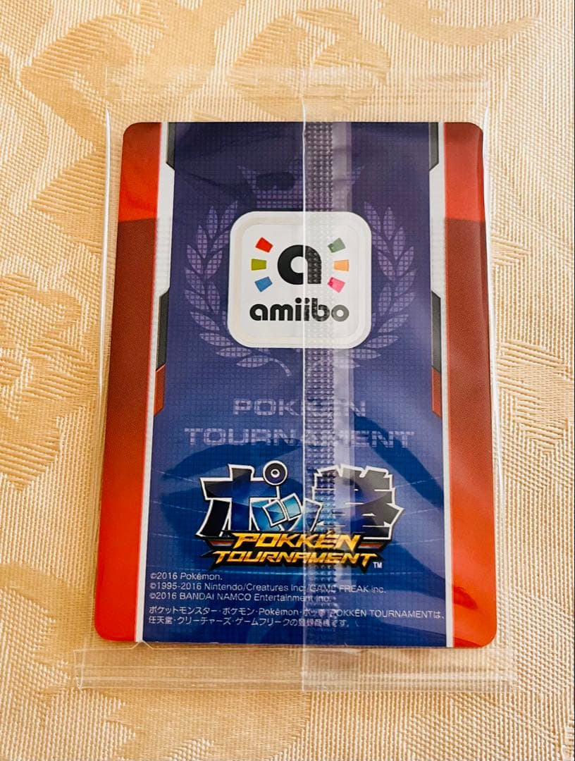 【未開封】ダークミュウツー amiibo ポッ拳カード