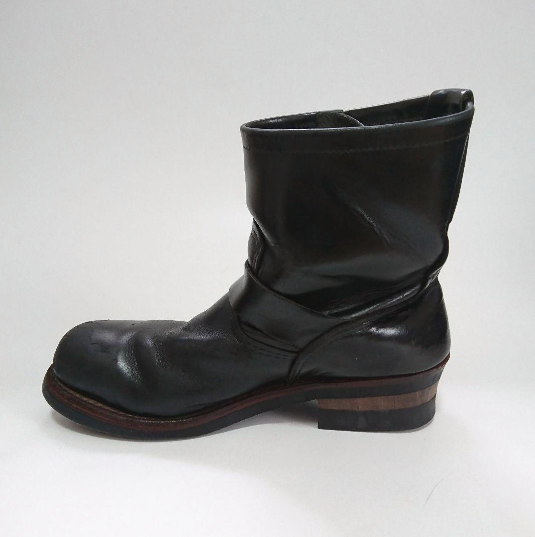 レッドウイング✨2976 ショートエンジニア ブーツ US7.5 黒 エイジング