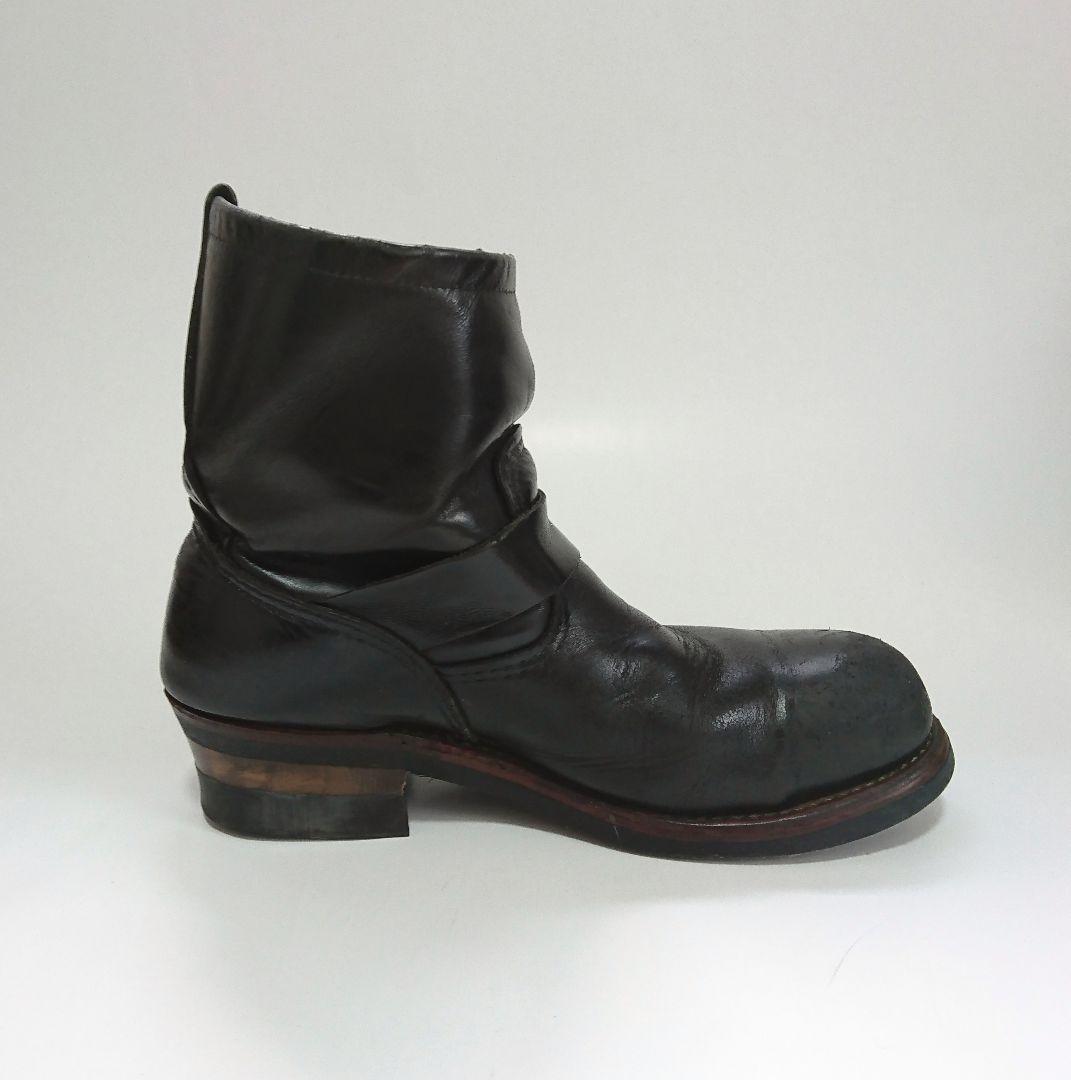 レッドウイング✨2976 ショートエンジニア ブーツ US7.5 黒 エイジング