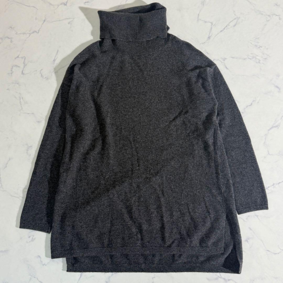 DAMA collection カシミヤ100% タートルチュニック　L