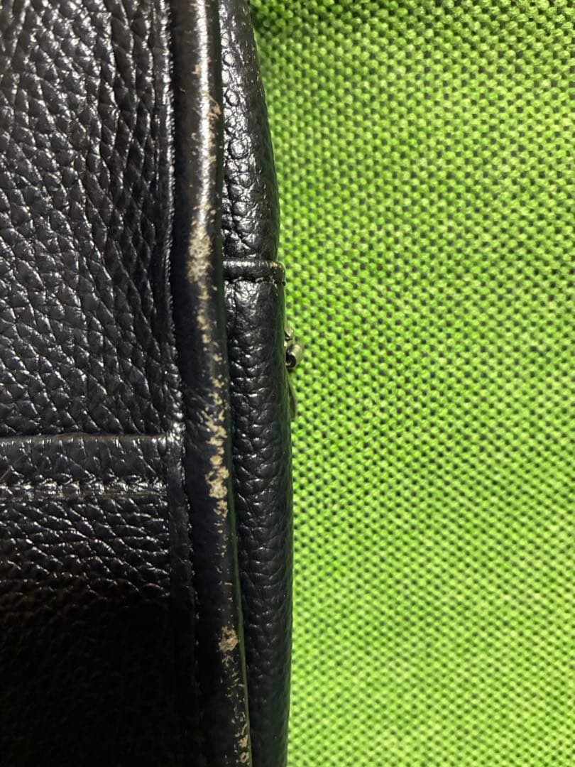 クロムハーツ レザー ショルダーバッグ　百合