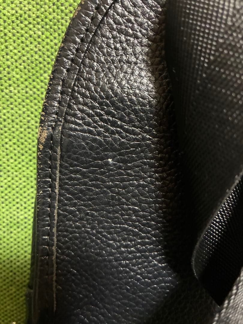 クロムハーツ レザー ショルダーバッグ　百合